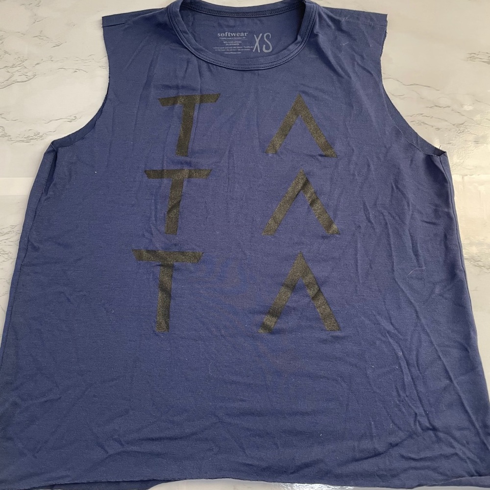 Navy Blue Workout Tank